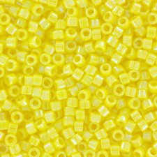 Miyuki delica Beads 11/0 - Opaque canary ab DB-1572